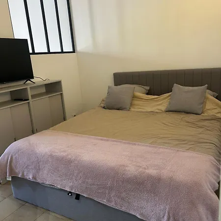 Apartment T1 Bis 150 M De La Agosta Avec Piscine *